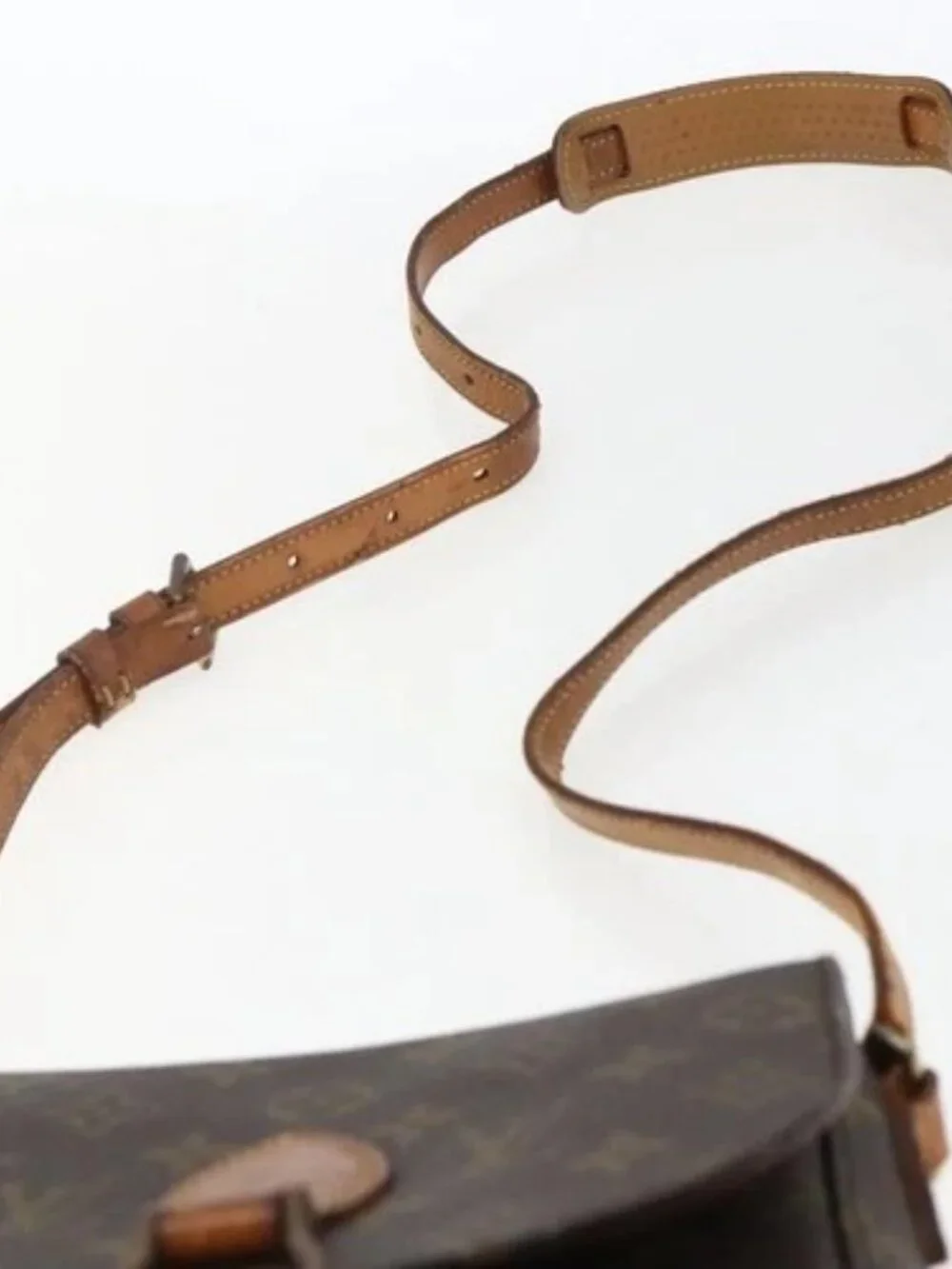 LOUIS VUITTON Monogram Saint Cloud MM Shoulder Bag M51243 LV Auth 169871 - Picture 11 of 16